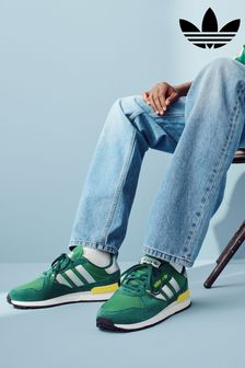 Men s Green Flat Casual Trainers Next Oman
