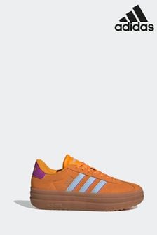 adidas Orange Vl Court Bold Trainers (K97384) | $120