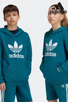 adidas Green Kids Originals Trefoil Hoodie (K98423) | €54