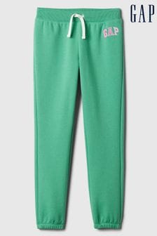 Verde - Pantaloni de sport Gap cu logo (4-13ani) (K98570) | 107 LEI