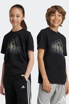 שחור - Adidas Tech Table T-shirt (K99656) | ‏75 ‏₪