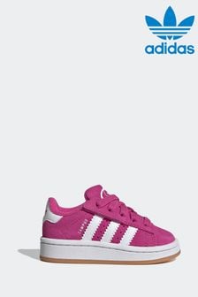 adidas Originals Pink Kids Campus 00s Comfort Closure Elastic Laces Shoes (K99709) | ￥7,930
