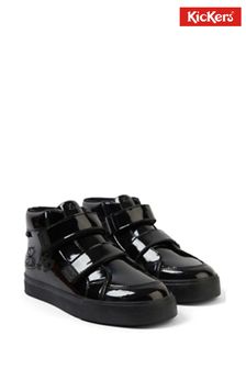 Kickers Black Regular Touch Fastening Footwear Next Oman