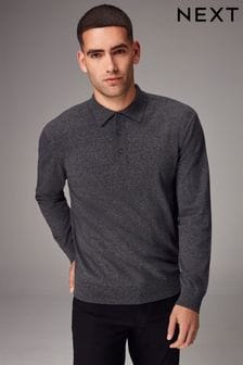 Next mens knitted polo clearance