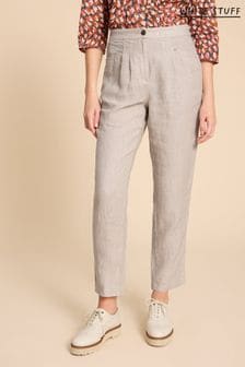 White Stuff Natural Rowena 100% Linen Trousers (K99961) | $111