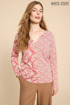 Różowy - White Stuff Nelly Blouse (K99983) | 95 zł