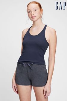 Gap Navy Blue Ribbed Support Vest (L00926) | kr330