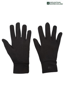 Mountain Warehouse Black Grippi Lining Gloves (L03392) | €26