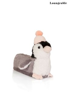 Loungeable Grey Penguin Novelty Slipper (L05117) | €15.50