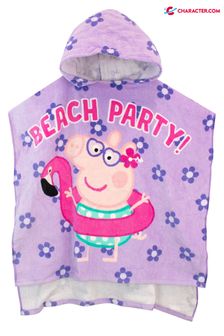 Character Purple Peppa Pig Licensing Towel Poncho (L08895) | $28