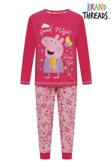 Brand Threads Pink Peppa Pig Cotton Pyjamas Ages 1-5 Yrs (L11681) | 15 €