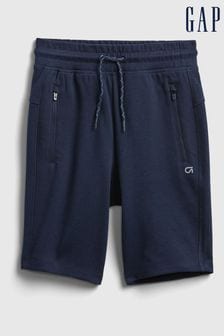 Gap Navy Blue Pull On Zip Pocket Jogger Shorts (4-13yrs) (L14430) | €13.50