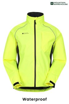 Gelb - Mountain Warehouse Adrenaline Iso-Viz Wasserabweisende Jacke für Herren (L16497) | 60 €