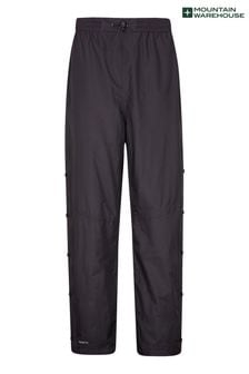 Mountain Warehouse Black Downpour Mens Waterproof Trousers (L16517) | Kč1,665