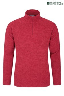 Mountain Warehouse Red Snowdon Mens Micro Fleece (L16542) | 25 €