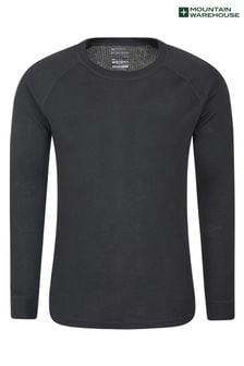 Mountain Warehouse Black Talus Mens Long Sleeved Thermal Top (L16780) | INR 2,214