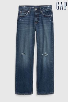 Gap Dark Wash Blue Organic Cotton High Rise '90s Loose Jeans (L17150) | €20.50