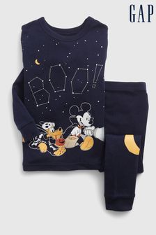 Gap Blue Disney Organic Cotton Halloween Mickey Mouse Pjyamas (L17818) | €15