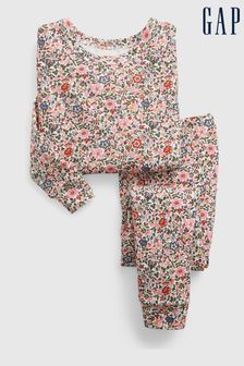 Gap Beige Organic Cotton Floral Pyjamas (L17822) | 21 €