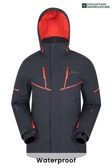 Mountain Warehouse Grey Galactic Extreme Mens Recco Ski Jacket (L18024) | ₪ 567
