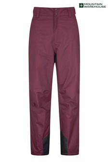 Mountain Warehouse Burgundy Red Gravity Mens Ski Trousers- Short Length (L18119) | 86 €