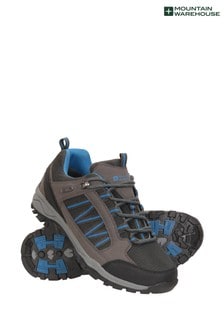Mountain Warehouse Black Path Waterproof Mens Walking Shoes (L18259) | ₪ 182