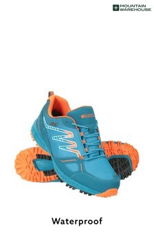 Mountain Warehouse Blue Enhance Waterproof Trail Mens Running Sneakers (L18333) | 69 €