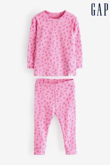Gap Pink Organic Cotton Spring Carnation Pyjamas (L18356) | €19.50