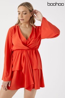 boohoo curve dresses uk