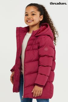 Threadgirls Pink Mid Length Hooded Jacket (L36282) | €59