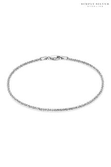 Simply Silver Silver Sterling Sparkle Bracelet (L45474) | €35