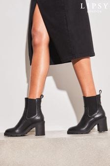 Lipsy Chelsea-Stiefel mit dicker Sohle und mittelhohem Blockabsatz (L55392) | 44 €