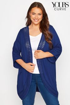 Navy blue on sale lace cover up