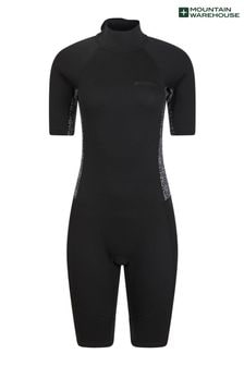 Mountain Warehouse Black Shorty Womens Printed Wetsuit (L64645) | €29
