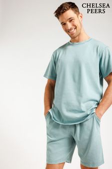 Chelsea Peers Mint Green Men's Short Pyjama Set (L69365) | ₪ 162