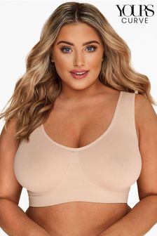 Yours Curve Nude Seamless Non-Padded Bra (L74062) | LEI 72