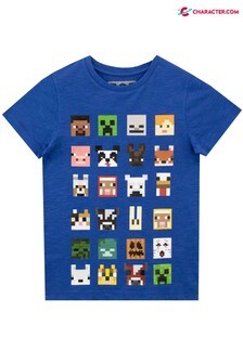 Character Blue Minecraft T-Shirt (L94459) | 13 €