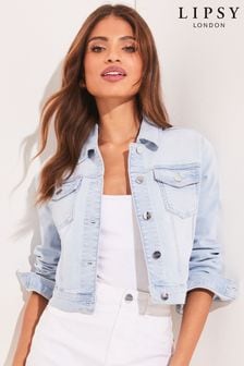 Blu chiaro - Lipsy - Giacca corta di jeans (L97169) | €40