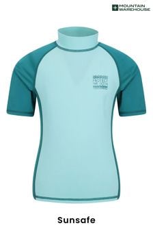 Mountain Warehouse Blue Steve Backshall Ocean Kids Short Sleeve Rash Vest (L98308) | 17 €