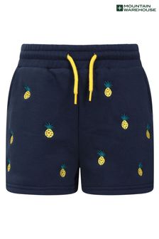 Mountain Warehouse Blue Kids Pineapple Jersey Shorts (L98469) | €13.50
