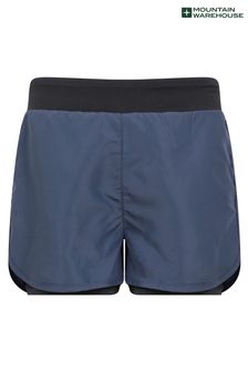 Mountain Warehouse Blue Kids 2 in 1 Yoga Shorts (L98690) | €9