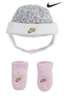 Nike Little Kids Mütze mit Animalprint und Fausthandschuhe im Set (M00051) | 12 €