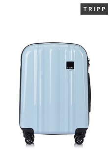 Lodowo-niebieska - Lekka walizka podręczna na 4 kółkach Tripp Absolute, 55 cm  (M00128) | 310 zł