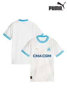 Puma White Olympique De Marseille 2023-24 Home Shirt Womens (M00276) | €107