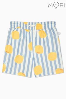 MORI Blue Recycled Fabric Sun Safe Board Shorts