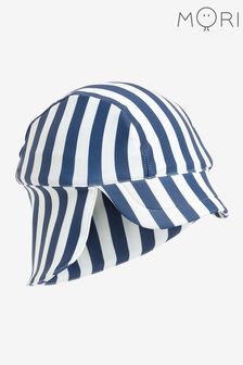 MORI Blue Recycled Fabric Sun Safe Hat