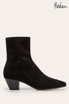 Bottes Boden stretch noires style western