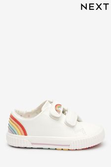 White Rainbow Standard Fit (F) Trainers (M02474) | $33 - $36