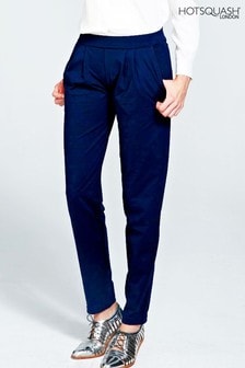 Pantalon HotSquash bleu glamour ample (M02821) | €41