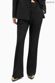 AllSaints Black Sevenh Trousers (M02978) | LEI 1,188